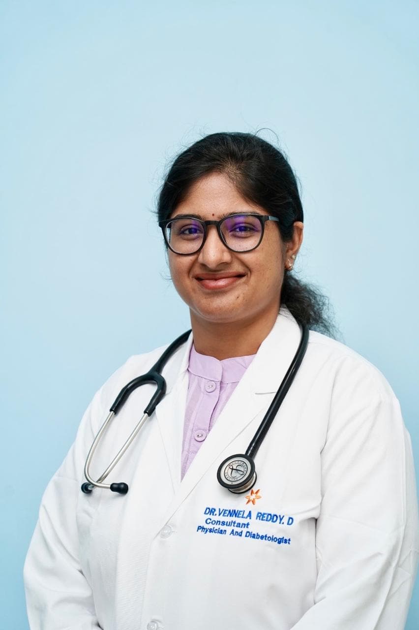 Dr. Vennela Devarapalli — Consultant Physician & Diabetologist in Hyderabad